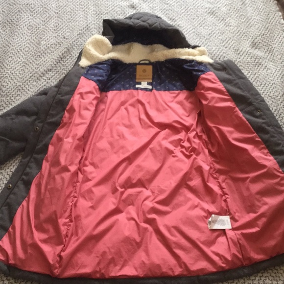 Roxy Parka Grey Small All Weather - Picture 2 of 8